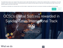 Tablet Screenshot of ocsl.co.uk